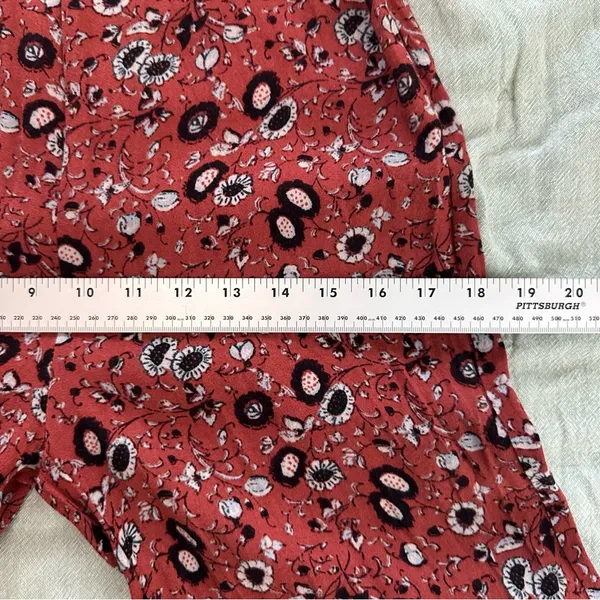 Free People Some Like It Hot Long Sleeve Flare Jumpsuit Size 0 - Image 8