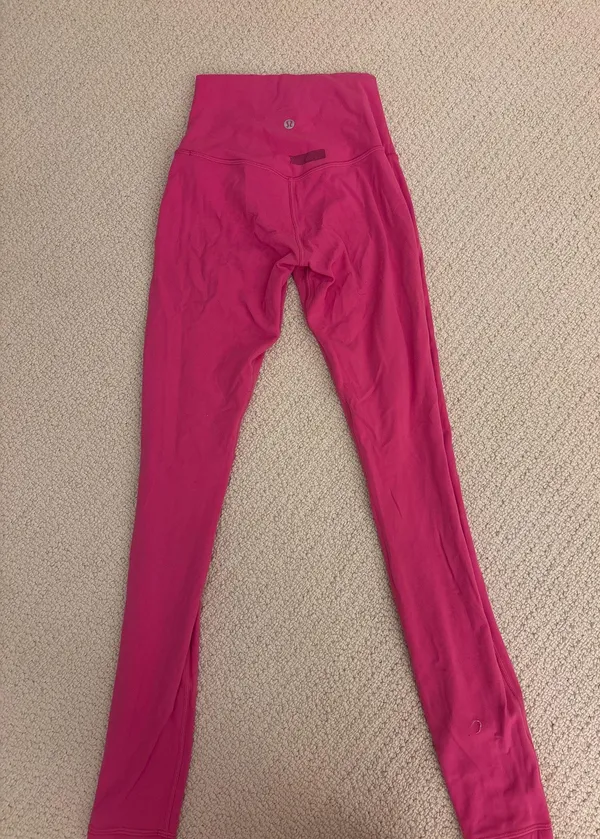 Lululemon Align 28" Sonic Pink Leggings - Image 3