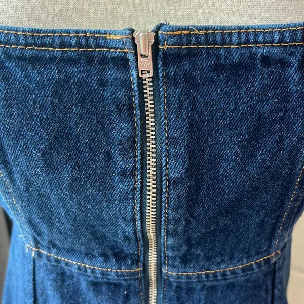 BDG Urban Outfitters Denim Jumper Dress - Image 12