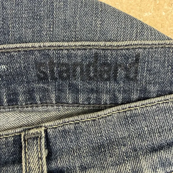 7 For All Mankind Standard Straight Leg Jeans - Image 4