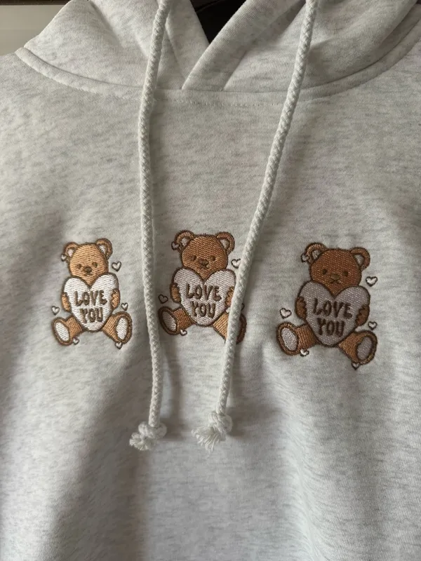 Pink Coconut Sun-kissed coconut bear hoodie - Image 2