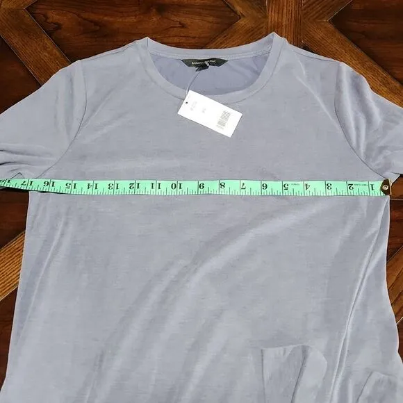 Banana Republic -474‎ NWT Sandwash side tie long sleeve top lavender XS - Image 7