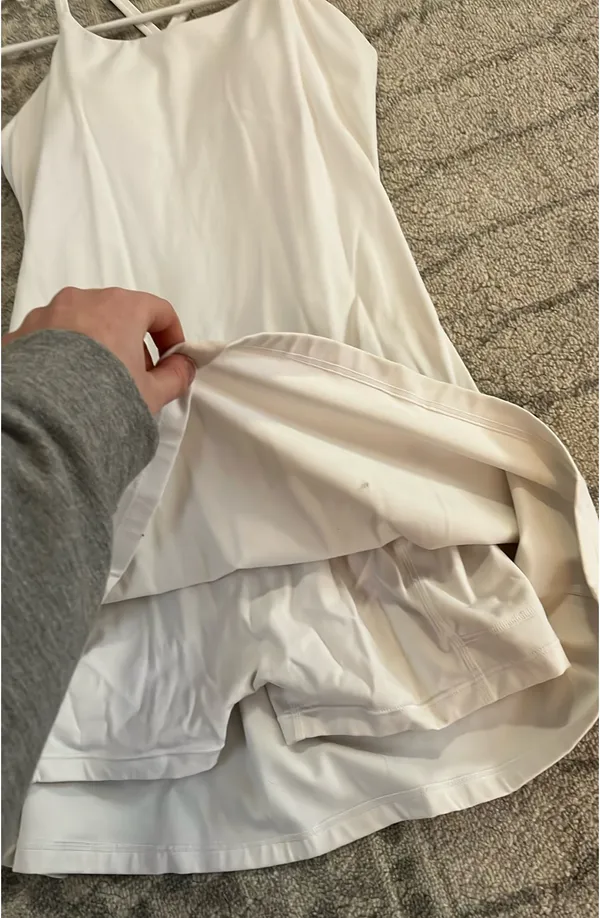Altar'd State Tennis Dress White - Image 3