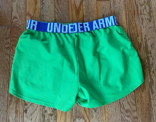 green blue and white under Armour athletic shorts - Image 6