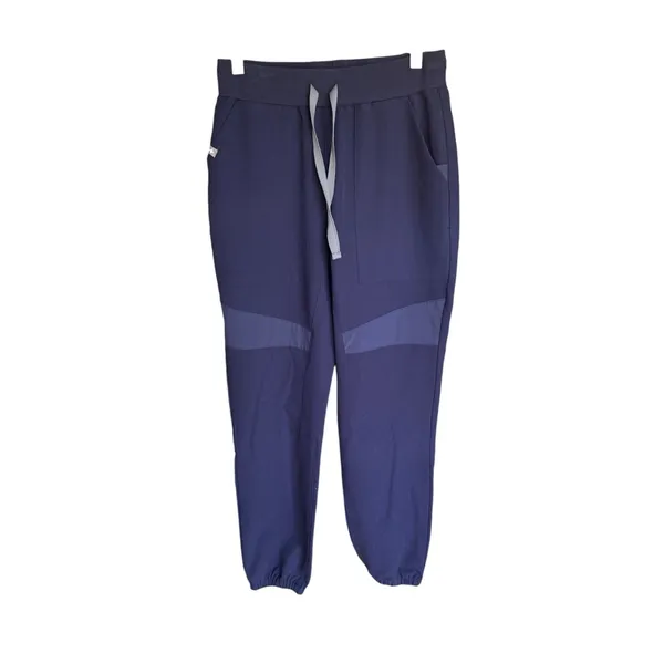 FIGS - Technical Collection Navy Jogger Scrub Pants Sz Xs - Image 2