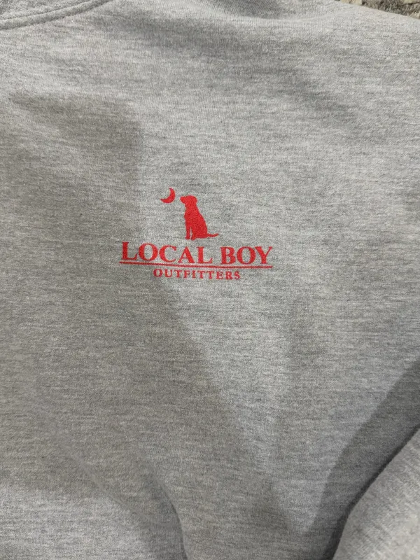 Local boy hoodie Gray Size L - Image 2