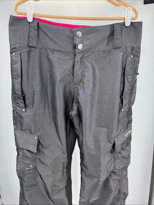 Trespass Women snow ski snowboard Pants Charcoal waterproof winter windproof XL - Image 5