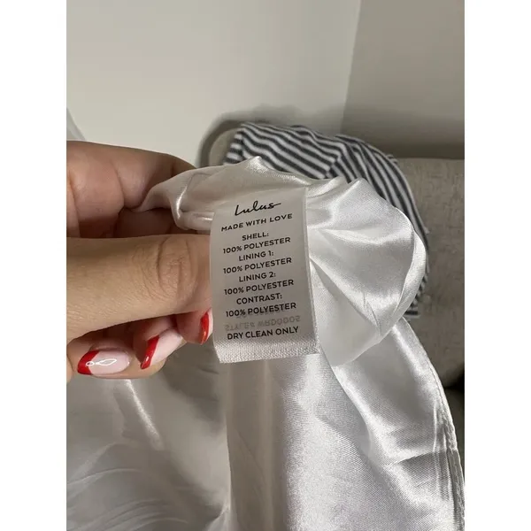 Lulus Mine, All Mine White Embroidered Organza Strapless A-Line Gown Size Medium - Image 13