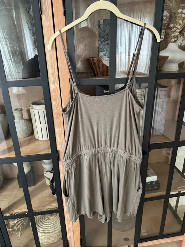 Nuuds loungewear romper cooling sleeveless cami shorts bamboo soft adjustable - Image 7