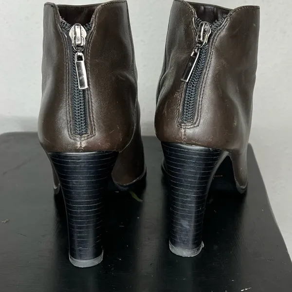 Apostrophe Rory Leather Heeled Booties‎ - Image 5