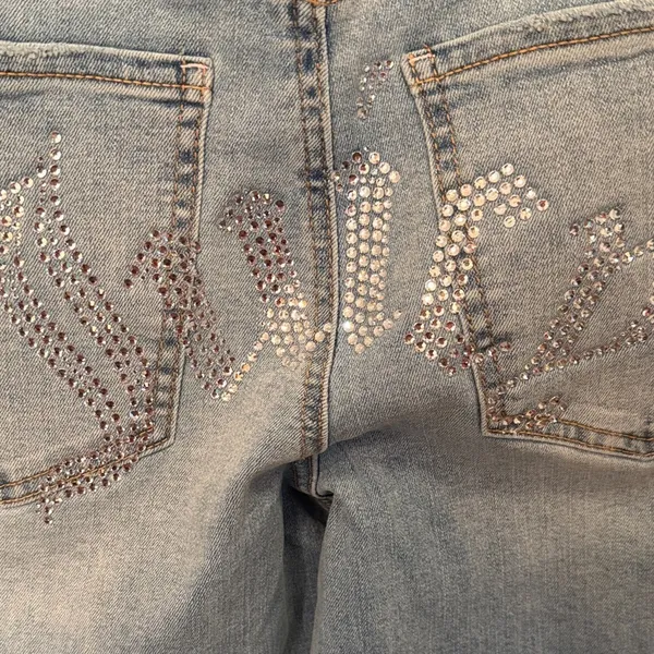 🛠️🛠️🛠️BOGOHO🛠️🛠️🛠️Juicy Couture Sky Blue Carpenter Jeans-Size 7/28 - Image 8