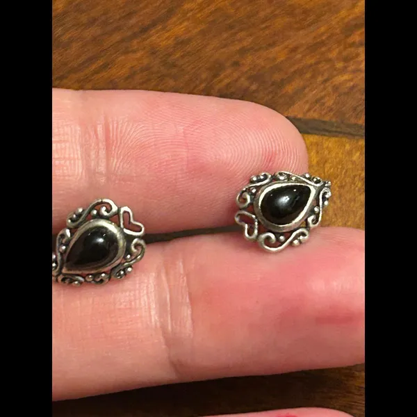 H31 1.56g earrings stud 925 sterling silver - Image 3