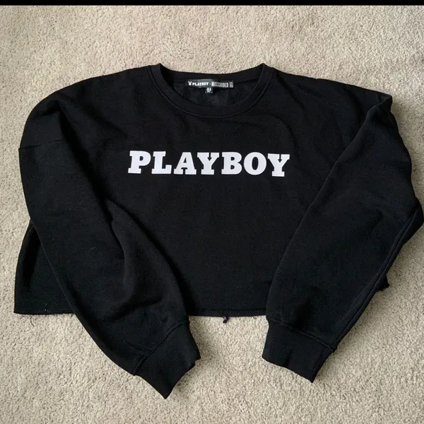 Play boy joggers and cropped crewneck set - Image 2