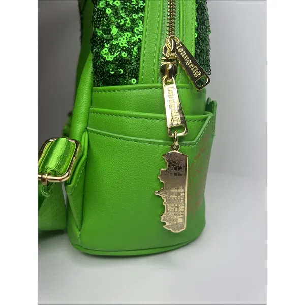 Biltmore x Loungefly Green Sequin Mini Backpack Estate Exclusive Sold Out - Image 10