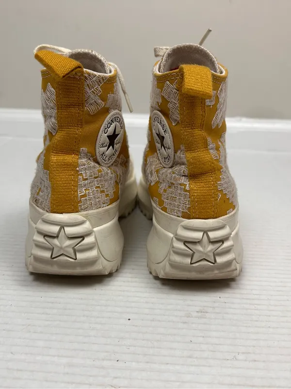 Converse Run Star Hike Platform Tonal Embroide Hi Boot, A02231C Women's Size 8.0 - Image 4