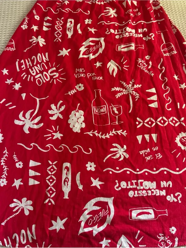 Paper Heart for Anthropologie Women’s red Maxi Dress XL ***see description - Image 2