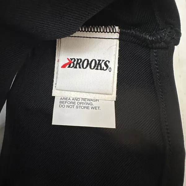 Vtg Brooks Womens One Size Black DryLine Headband AH6101 NWT - Image 4