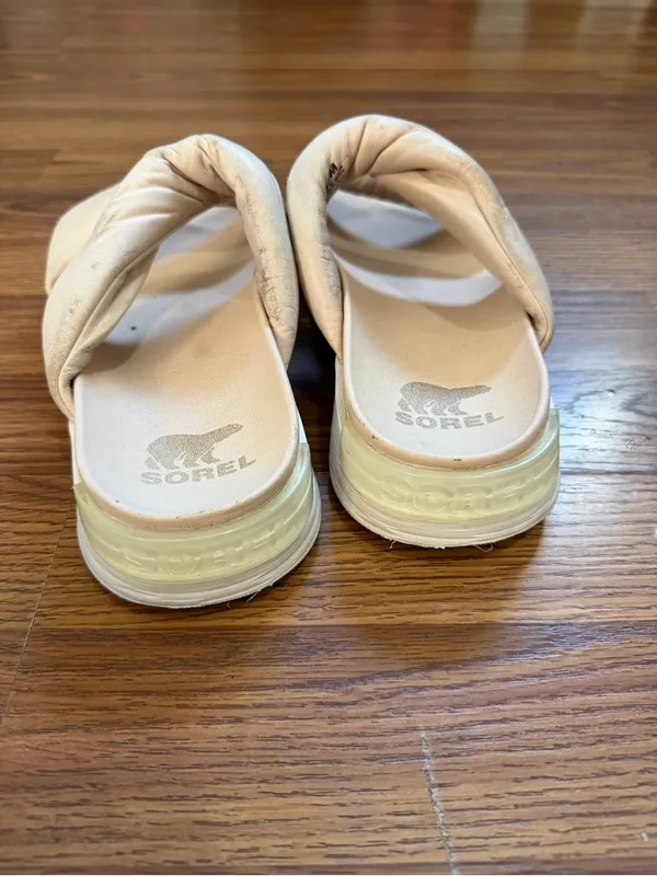 Sorel Viibe Twist Slide chunky cushion sandals 8 - Image 4