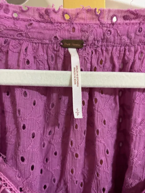 Free People Pink Blouse - Image 2