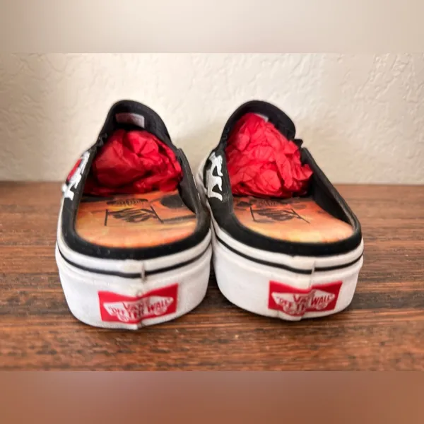 Vans Slip-on Mule Black White Asap Rocky Men's Fashion Skate mens 6.5 wmns 8.0 - Image 7