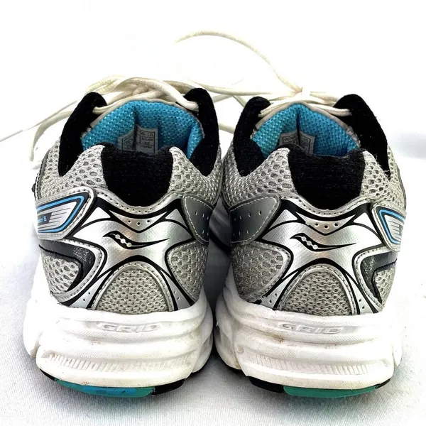 Saucony Cohesion 6 Athletic Running Training Shoes Women Sz 10 Gray Blue - Image 3