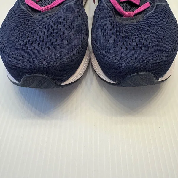 Brooks Ariel 20 Running Shoes Womens 9 Wide Blue Pink Stability Athletic Comfort - Image 5
