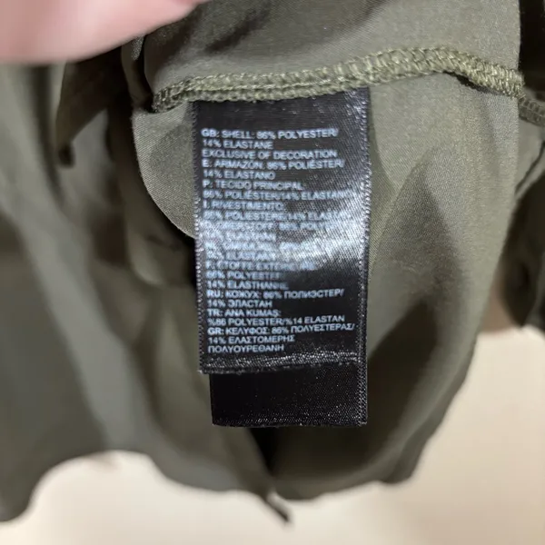 The North Face Women’s Casual Forest Green Button Down Top Size XL - Image 3