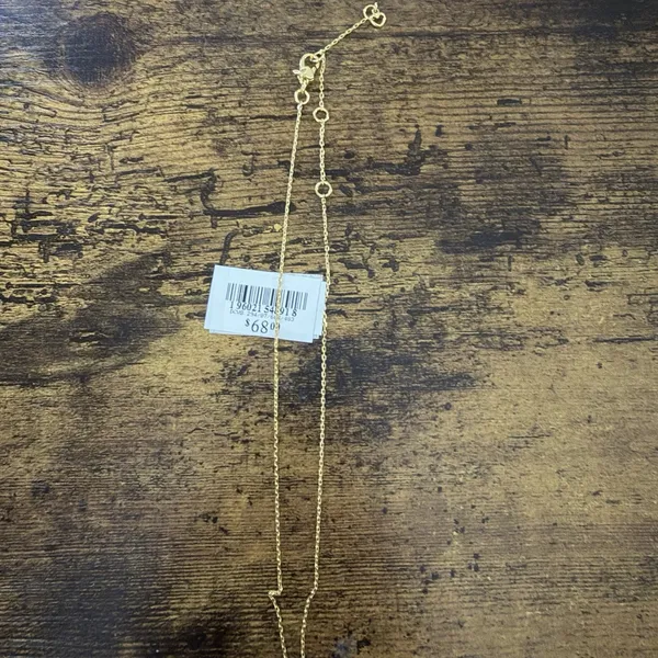 Kate Spade Green Joy Medallion Necklace Color Spark Collection Plated Metal - Image 4