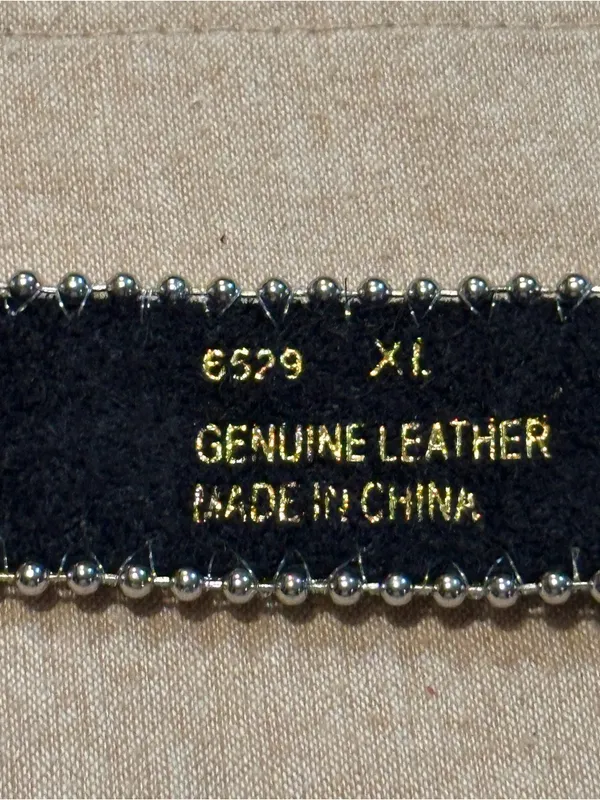 Stanley Silver Crystal-Embellished Western Belt - Image 3