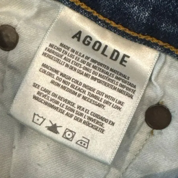 Agolde Nico High Rise jeans size 27 - Image 3