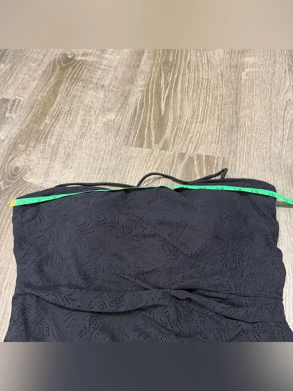 NWT Halara Black Lace Up Mini Dress with Easy Peezy Shorts - Image 8