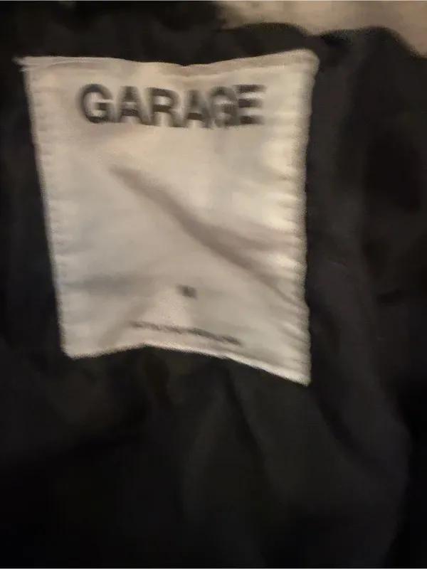 Garage Women’s Black & White Plaid Shacket -Size Medium - Image 6