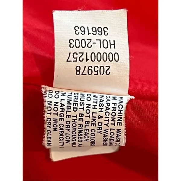 Gap Vintage Down Puffer Zipper Winter Washable Vest‎ Orange Spice MEDIUM Outdoor - Image 12