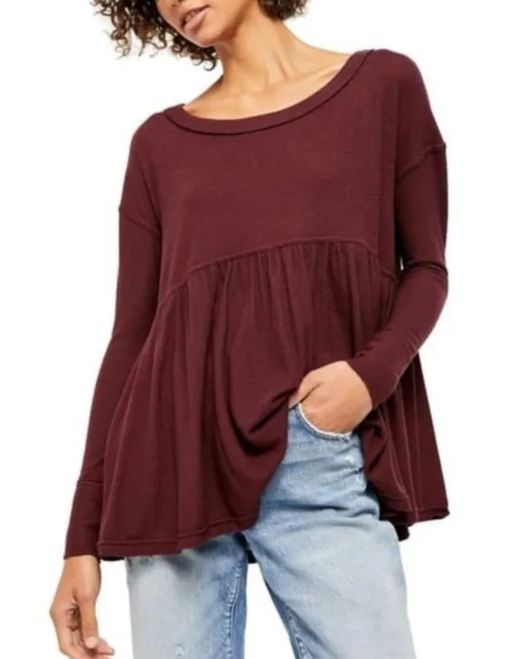 Free People Forever Your Girl Babydoll Top - Image 8