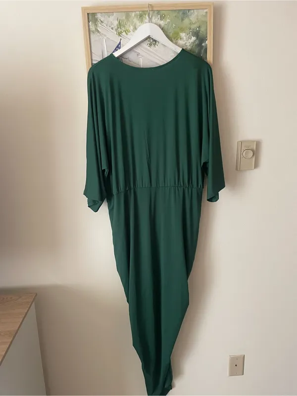 Baltic Born Mimi Midi Dress Hunter Green 3X - Image 9