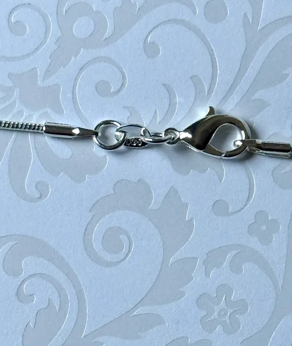 Mermaid Necklace (740) 🧜‍♀️ Silver - Image 3