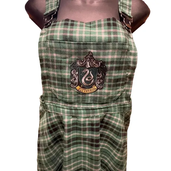 Harry Potter Slytherin Plaid Skirtall - Image 3
