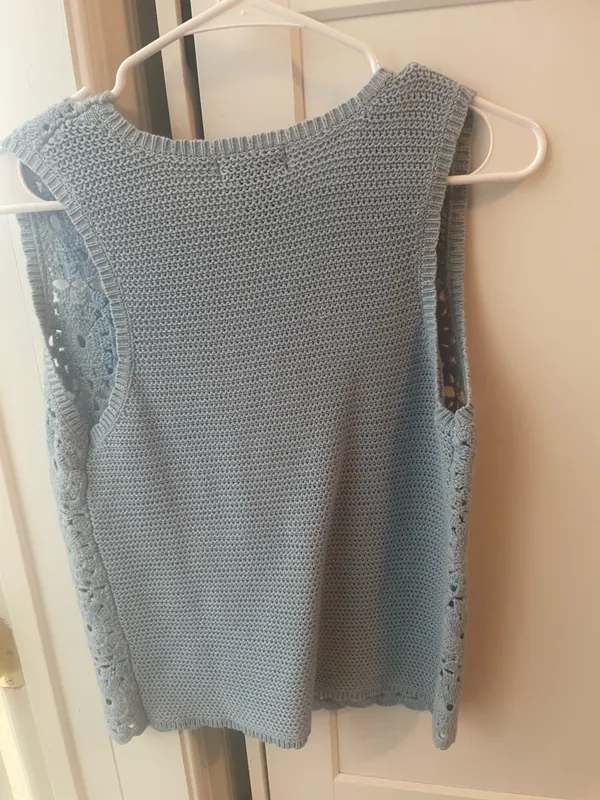 Knit blue tank top Nordstrom Rack - Image 5