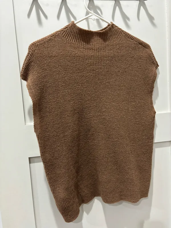 Sweater Shirt Brown Size M - Image 2