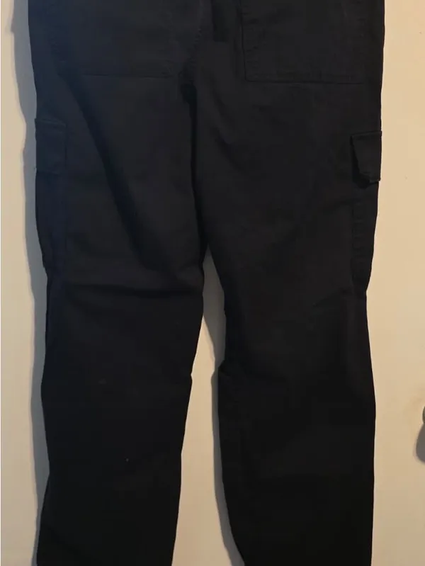 Hollister Wide-Leg Black Cargo Pants - Image 10
