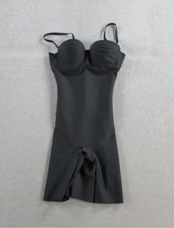 SKIMS Body Contour Underwire Mid Thigh Bodysuit XS - Image 2
