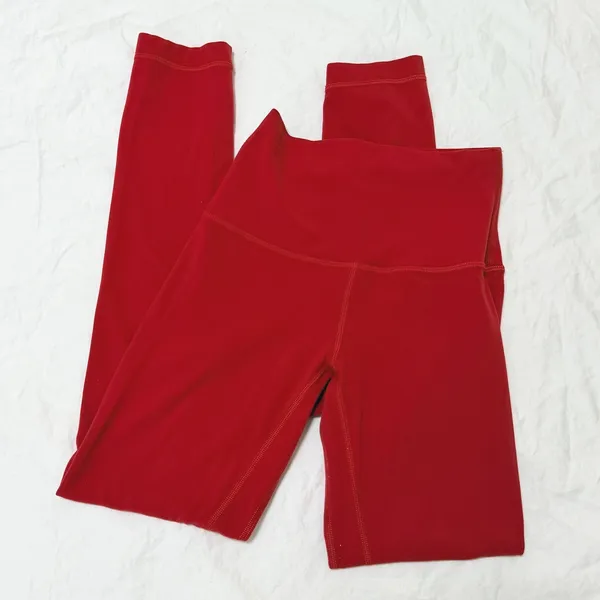 Lululemon Align Leggings Pant 25" Dark Red Size 2 LW5LIFS Yoga‎ Pants - Image 6