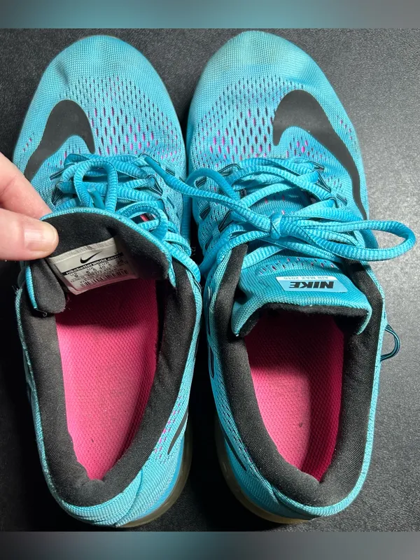 Nike Air Max Women’s Size 9 2016 Gamma Blue / Blue Lagoon Sneakers - Image 6