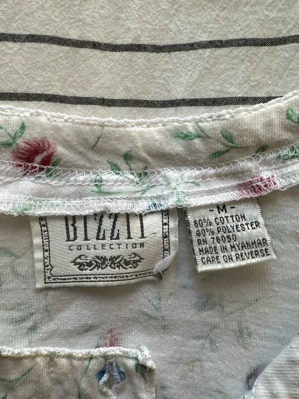 vintage floral tank White Size M - Image 3
