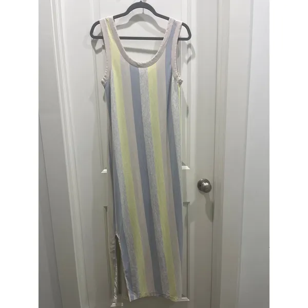 COS Striped Tank Maxi Dress Sz S - Image 2