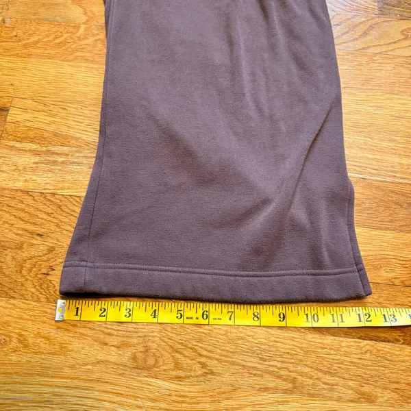 Zella Womens 3X Plus Size Brown Wide Leg Sweat Pants Pockets Casual Athleisure - Image 5