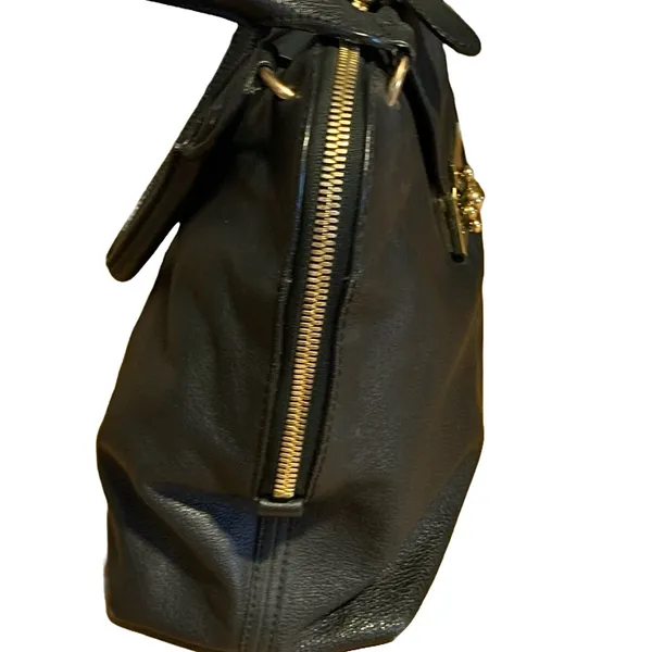 Chloe Black Leather "Elsie" Bowler Style Bag - Image 6