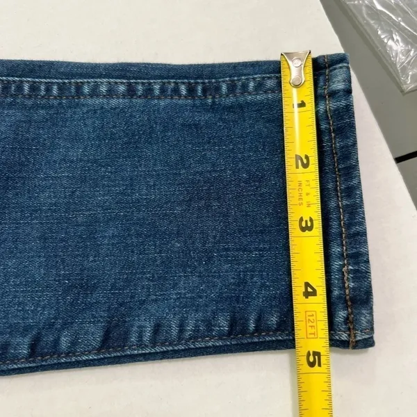 Madewell 10 High Rise Skinny Jeans Dark Wash‎ Size 26 For Your Tall Boots - Image 8
