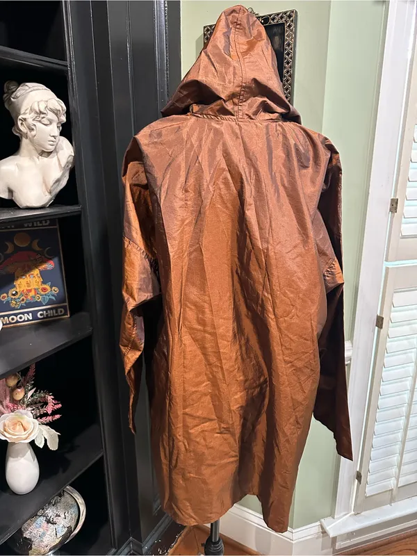 Totes Bronze Metallic Packable Raincoat – One Size (XS–2XL) - Image 8