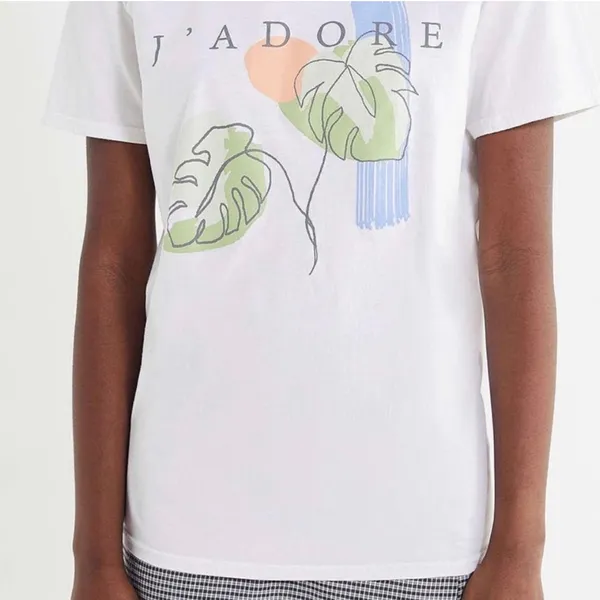 Urban Outfitters J'adore Art Crew-neck Tee - Image 2